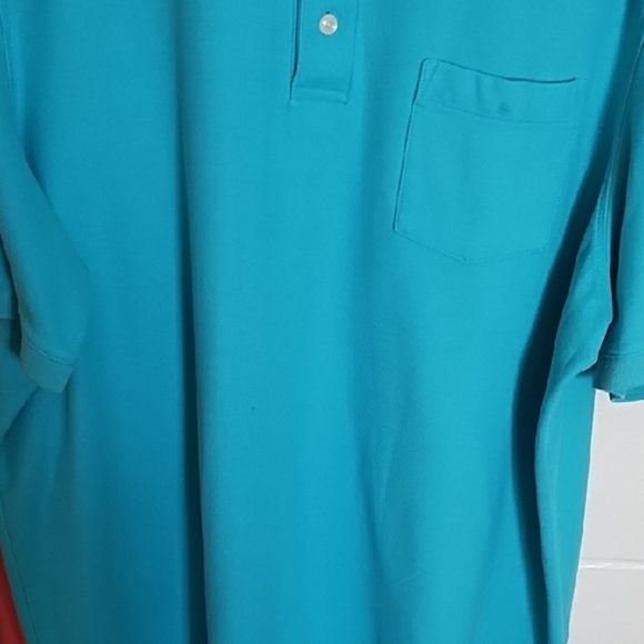 2 Croft & Barrow Polo Shirt Duo - Teal and Coral - Picture 13 of 16
